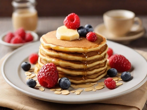 Desayuno Saludable: Descubre Cómo Preparar Deliciosos Pancakes de Avena en Casa con Nuestra Receta